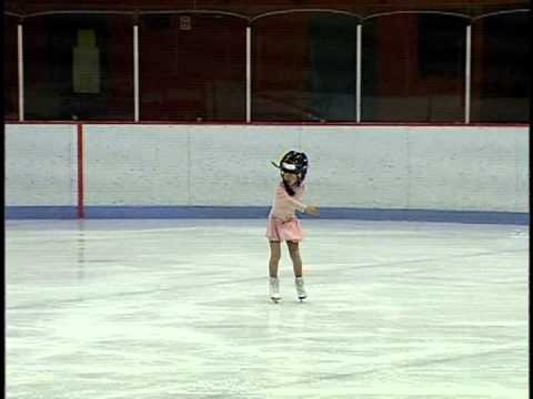 Première compétition de patin d'Émy - Médaille d'or