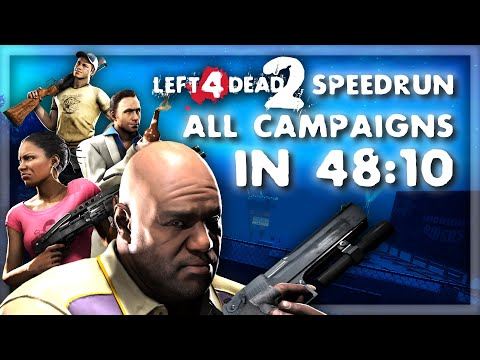 Left 4 Dead 2 in 48:10 - All 13 Campaigns - Coop [TAS]