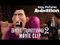 Frank Tries On Drac S Cape HOTEL TRANSYLVANIA 2