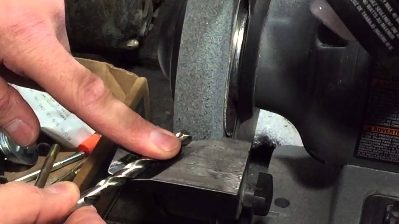 How To Sharpen A Drill Bit