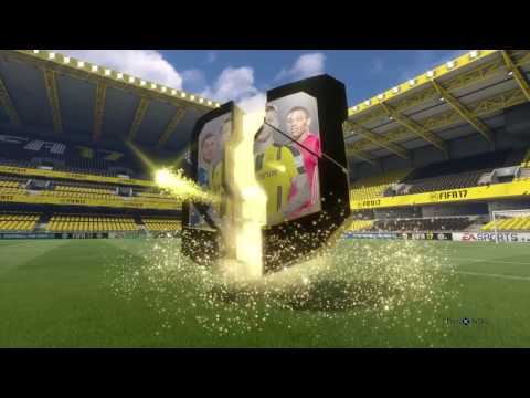 OMG MY FIRST EVER WALKOUT ON FIFA 17 IN A FREE SBC HYBRID NITRO PACK OPENING !