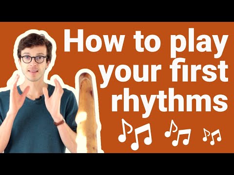 Didgeridoo lesson 7 | How to play your first rhythms in your didgeridoo