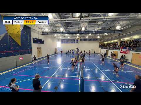 Tournoi AEFE VB DC 2026 - ISB vs Dallas
