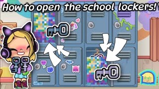 HOW TO OPEN THE SCHOOL LOCKERS! Unlock Avatar World Secrets!