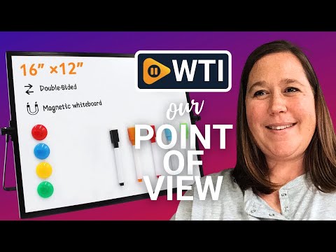 1 Pack Dry Erase White Board - WTI product video review