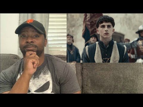 Netflix The King - Timothee Chalamet - Official Teaser Trailer Reaction