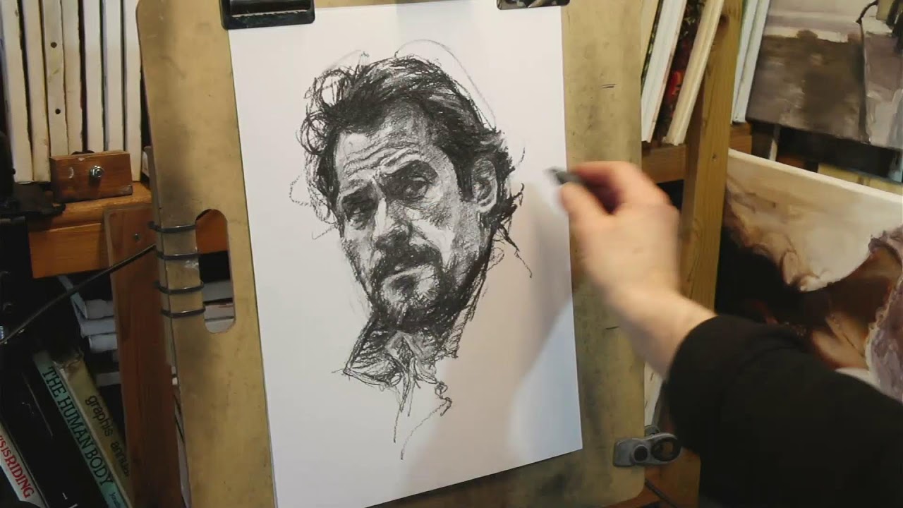 Saturday Afternoon Portrait Drawing