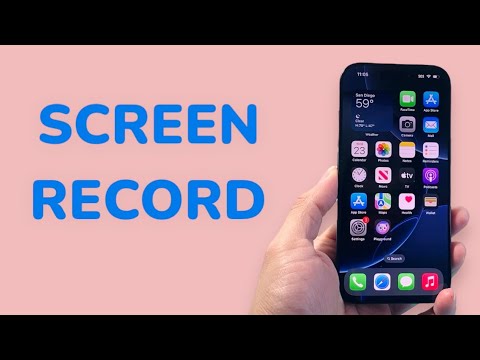 How To Screen Record on iPhone 16