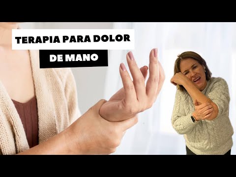 TERAPIA PARA ALIVIAR EL DOLOR DE MANO