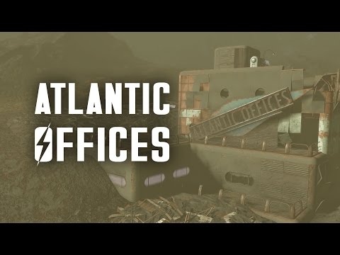 The Secret of the Atlantic Offices in the Glowing Sea - Fallout 4 Cut Content & Lore