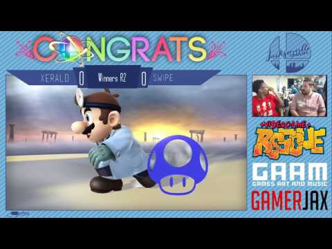 Jax Smash Weekly 1/12 - Xerald(Dr. Mario) Vs Swipe(Mr. G&W) - Wii U Winners R2