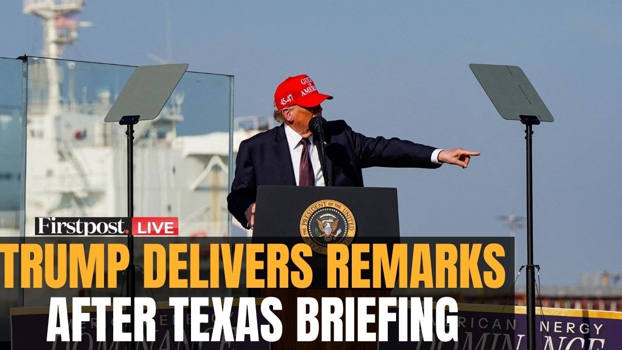 LIVE: U.S. President Donald Trump Delivers Remarks After Receiving a Briefing on Energy in Texas