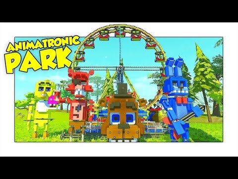 ANIMATRONICS AMUSEMENT PARK! - Scrap Mechanic ITA