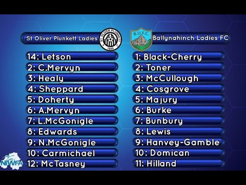 Match Highlights - St Oliver Plunkett Ladies v Ballynahinch Utd Ladies 13/05/22