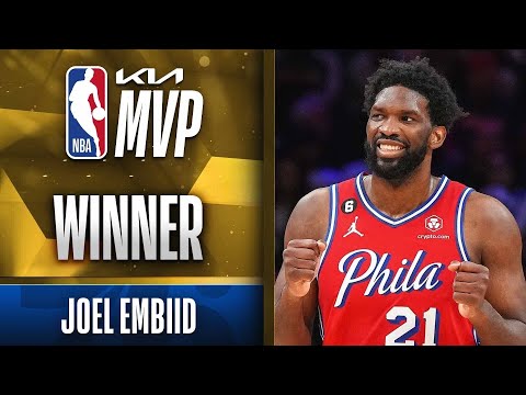Joel Embiid Wins The 2022-2023 Kia NBA Most Valuable Player! #KiaMVP