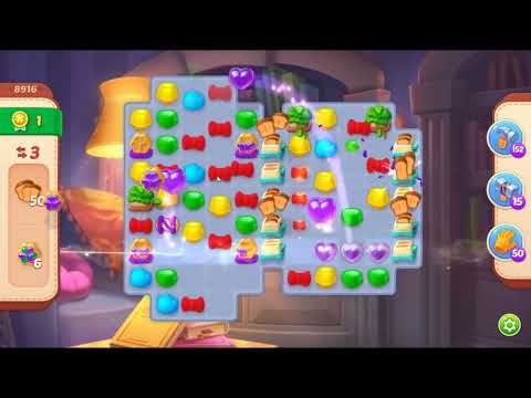 Homescapes Level 8916 - NO BOOSTERS 🏠 | SKILLGAMING ✔️