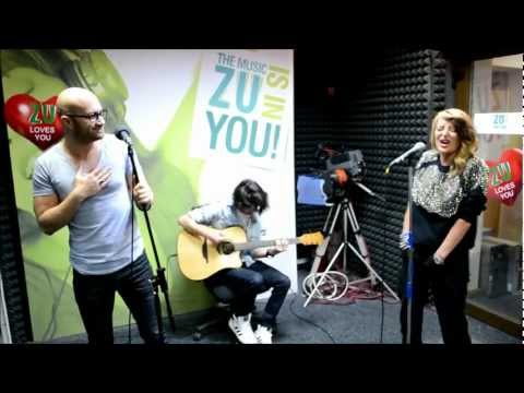 Delia si Mihai Bendeac au cantat "Doi in unu" LIVE la Radio ZU!