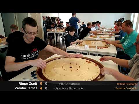 VII. Crokinole OB - Alapszakasz - Rimár Zsolt vs Zámbó Tamás