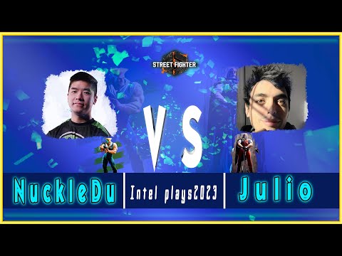 Nuckledu (Cammy & Guile) VS Julio (JP)  -【Street Fighter 6】- Intel Gamer Days 2023 - Sf6- 4K UHD