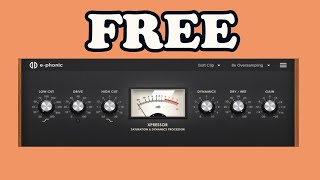 Video thumbnail for FREE XPressor by E-Phonic by FREE PLUGINS FREE