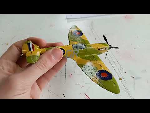 Airfix Supermarine Spitfire Mk.I Kit Review (My first Aircraft)