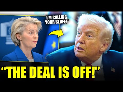 Trump PANICS After Europe CALLS HIS BLUFF