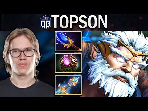 OG.TOPSON ZEUS - BOUNCING BACK - DOTA 2 7.29 GAMEPLAY