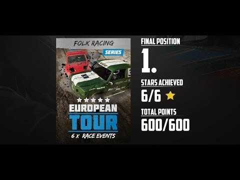 WRECKFEST Walkthrough Gameplay Part 33 - EUROPEAN TOUR