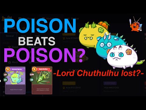 Top rank Poison META combo build - Axie Infinity Tagalog