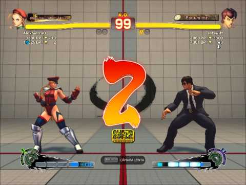 SSF4 AE - AlexSierraO (Cammy) vs retwist (Fei Long)