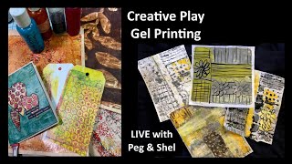 Gel Printing - Creative Play
