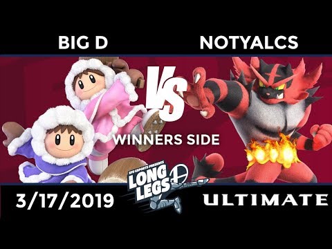 Long Legs Ultimate: Pools - CACAW|Big D (Ice Climbers) vs Notyalcs (Incineroar)