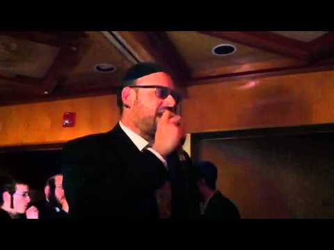 Lipa Schmeltzer's sons Bar Mitzvah Yeeedle Verdiger singing