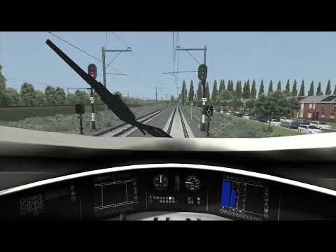 Train Simulator Timelapse Amsterdam C - Rotterdam C (HSL Zuid)  DB BR 406