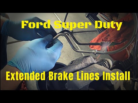 Ford F250 and F350 Front Brake Line Replacement Rough Country 89705