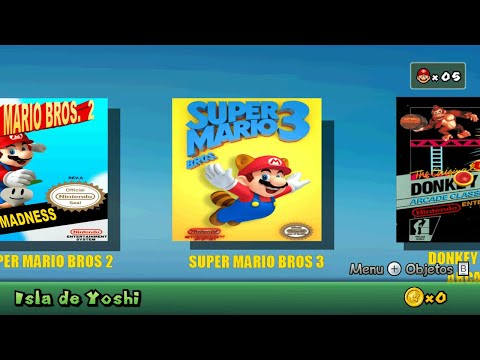 New Super Mario Bros +3.Wii ALL STARS HD