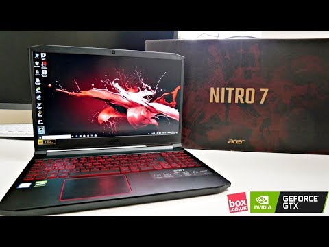 Acer Nitro 7 Gaming Laptop / Core i7 / GeForce GTX / 144Hz Display + GAMING TEST