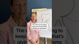 The value of keeping a tooth that is giving you problems.