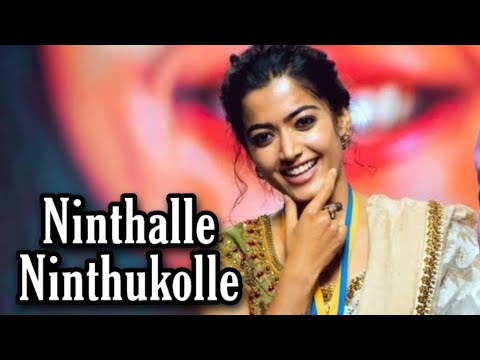 Ninthalle Ninthukolle || Most Romantic Music & Song 🧡|| Vijay Prakash || Rashmikamandanna ||