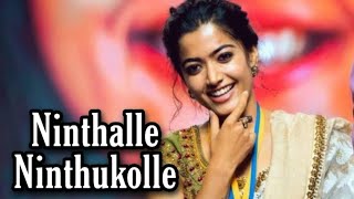 Ninthalle Ninthukolle || Most Romantic Music &amp; Song 🧡|| Vijay Prakash || Rashmikamandanna ||
