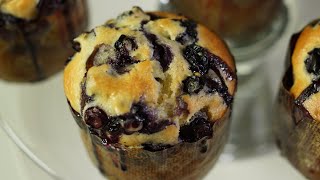 Blueberry Muffins Recipe – Bruno Albouze – THE REAL DEAL
