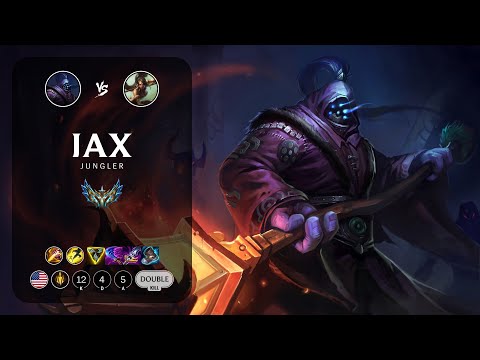 Jax Jungle vs Nidalee - NA Challenger Patch 13.1