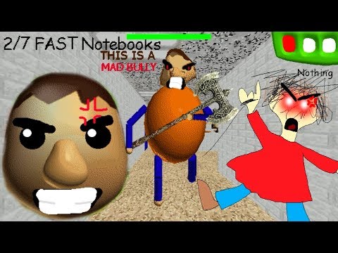 I go fast fast fast!! Baldi's Basics SUPER FAST EDITON V1.6 (NEW UPDATE)