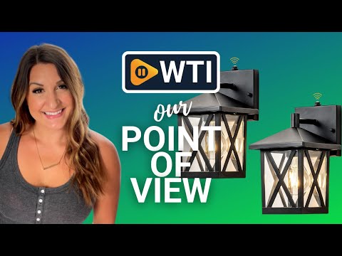 HOMINGLUX Outdoor Wall Lanterns - WTI product video review