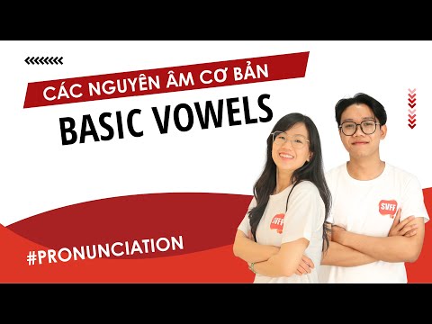 Vietnamese basic vowels Learn Southern Vietnamese Dialects| LEARN VIETNAMESE WITH SVFF