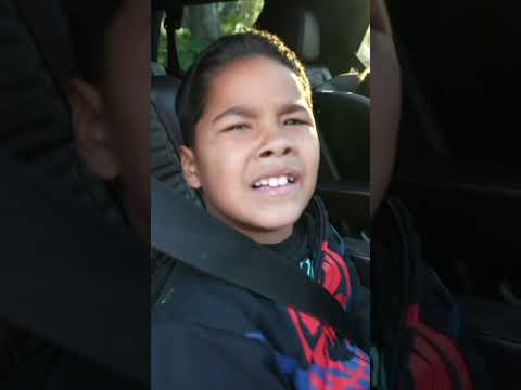 Son sneezed on dad and this happened #shorts