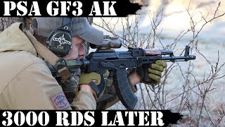 PSA Forged GF3 AK: 3,000rds Later!