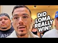 GEORGE KAMBOSOS SAYS HANEY VS LOMACHENKO WAS CLOSE! REACTS TO CONTROVERSIAL SCORECARDS!