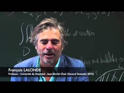 Interview at CIRM: François Lalonde