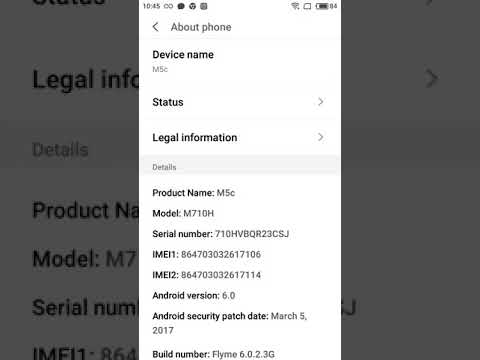 How to find SERIAL NUMBER on ANDROID?